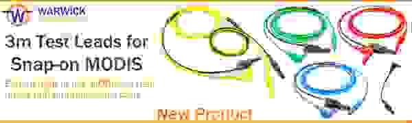 New Product Release - 3m Test Leads for Snap-on MODIS